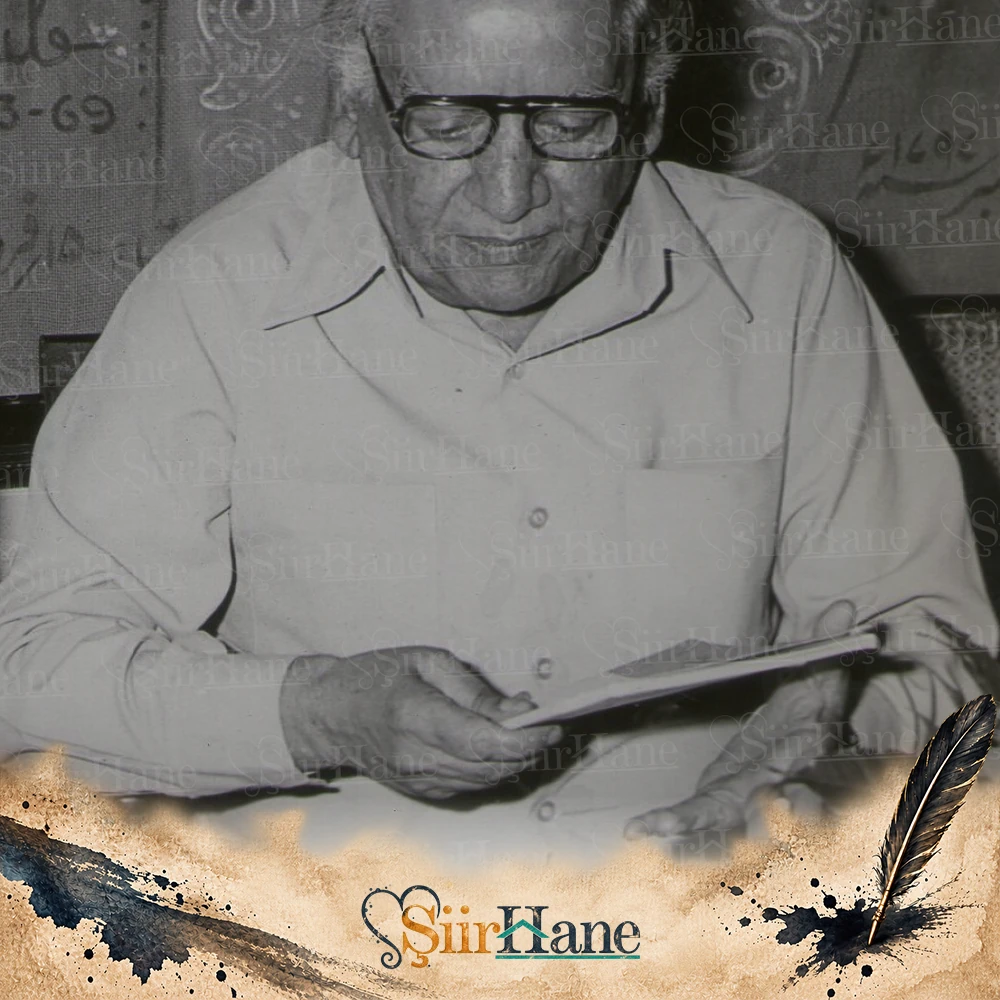 Faiz Ahmad Faiz portresi